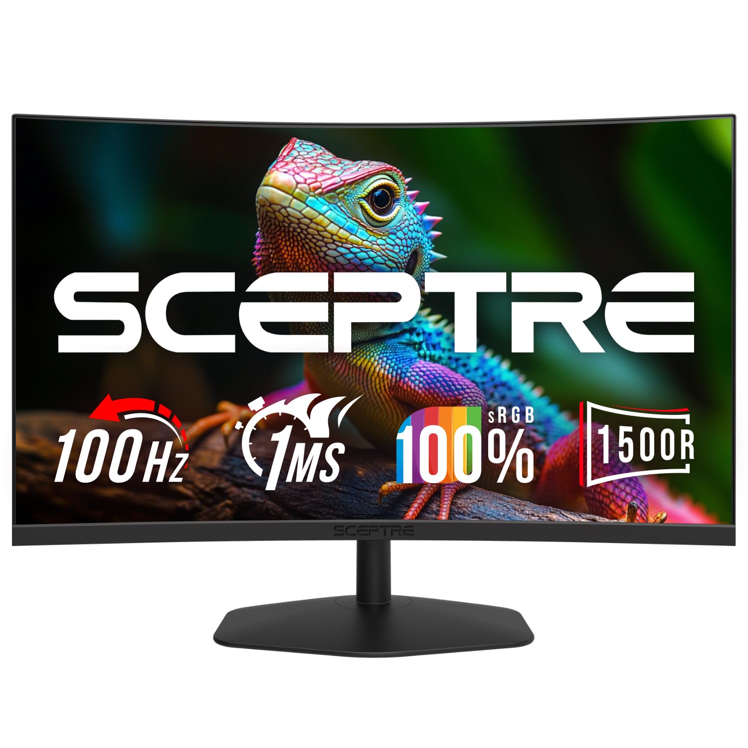 Amazon.com: New! Sceptre Curved 24-inch Gaming Monitor 1ms 100Hz